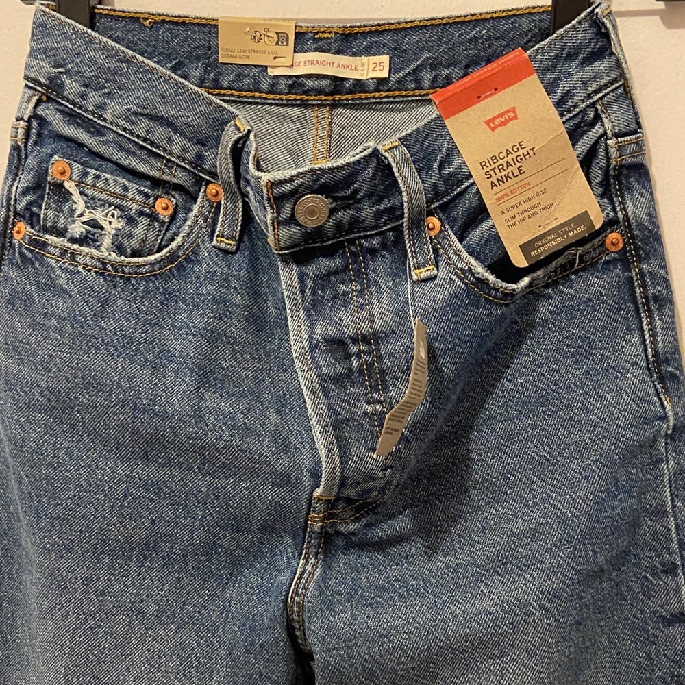 Levi's Classic Blue Straight Jeans